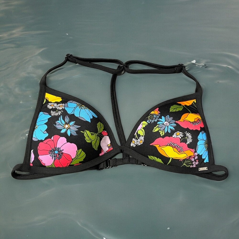Victoria’s Secret Pink floral bikini top